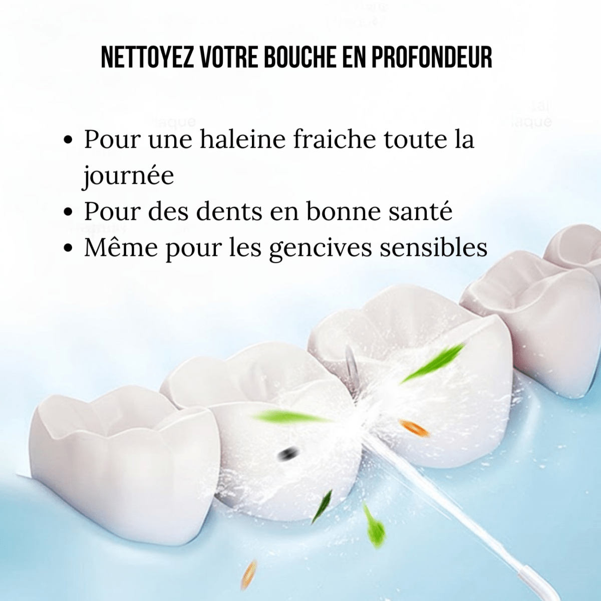 Jet Dentaire Sans Fil - 300ml - HYDRO - SMILE