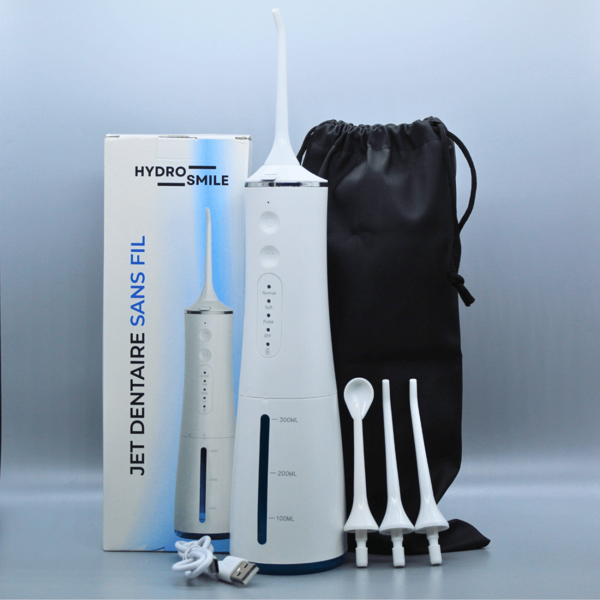 Jet Dentaire Sans Fil - Hygiène parfaite - 300ml - HYDRO - SMILE